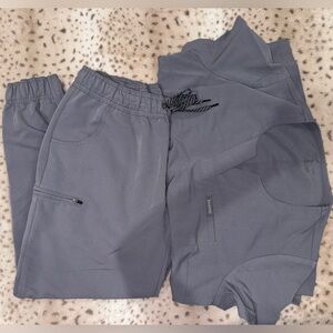 🩺WOMENS Jaanuu Gray SET. SIZE L•LP 🩺